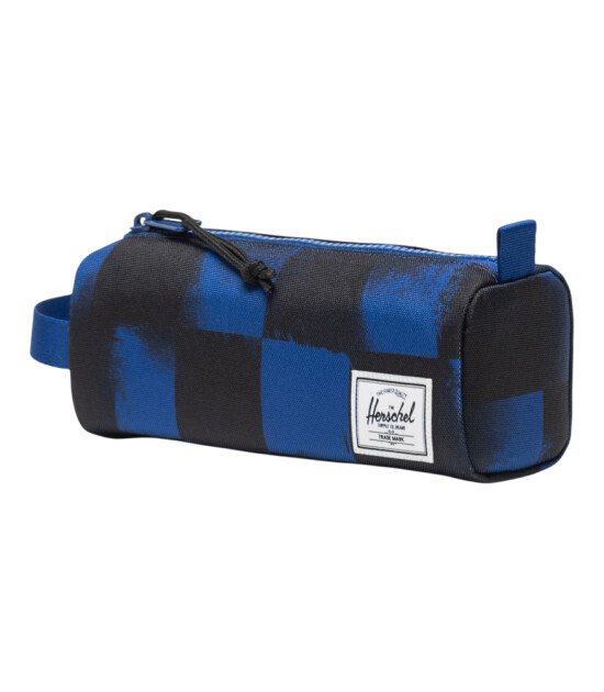 Herschel Settlement Pencil Case Kalem Kutu // Checker Navy