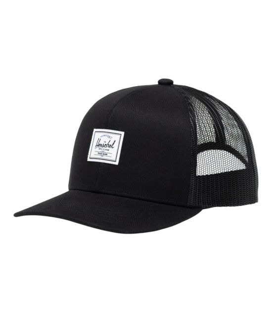 Herschel Whaler Cotton Mesh Cap Şapka // Black