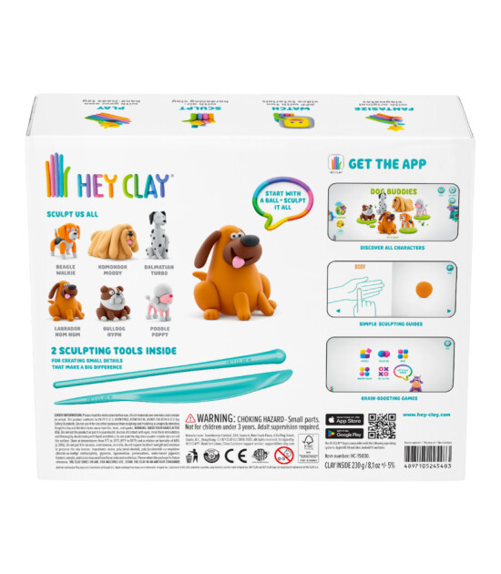 Hey Clay Hava ile Kuruyan Kil (15'li Kutu) // Can Dostlar