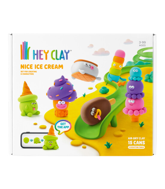 Hey Clay Hava ile Kuruyan Kil (15'li Kutu) // Dondurmalar