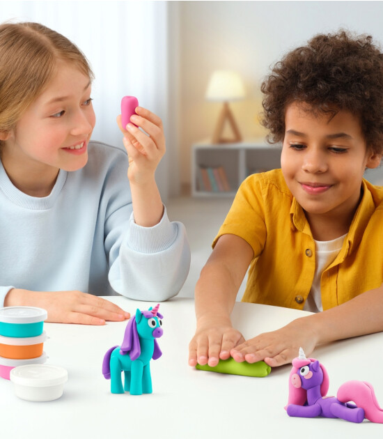 Hey Clay Hava ile Kuruyan Kil (15'li Kutu) // Rainbow Unicorns