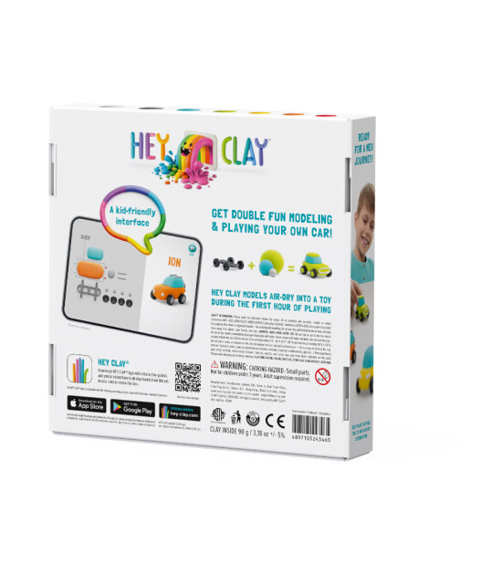 Hey Clay Hava ile Kuruyan Kil (6'lı Kutu) // Eko Arabalar