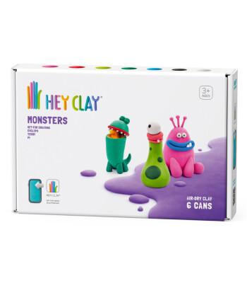 Hey Clay Hava ile Kuruyan Kil (6 Kutu) // Monsters (Cyclops-Terry-Pi)