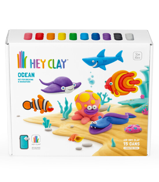 Hey Clay Hava ile Kuruyan Kil (15 Kutu) // Okyanus