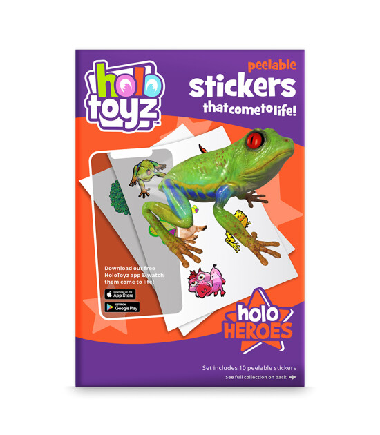 HoloToyz Sticker - AR Uyumlu Etiket // Heroes