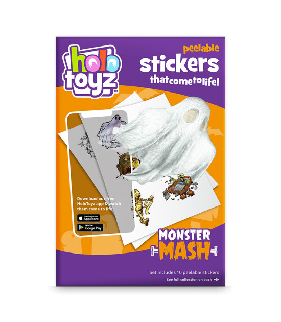 HoloToyz Sticker - AR Uyumlu Etiket // Monster Mash