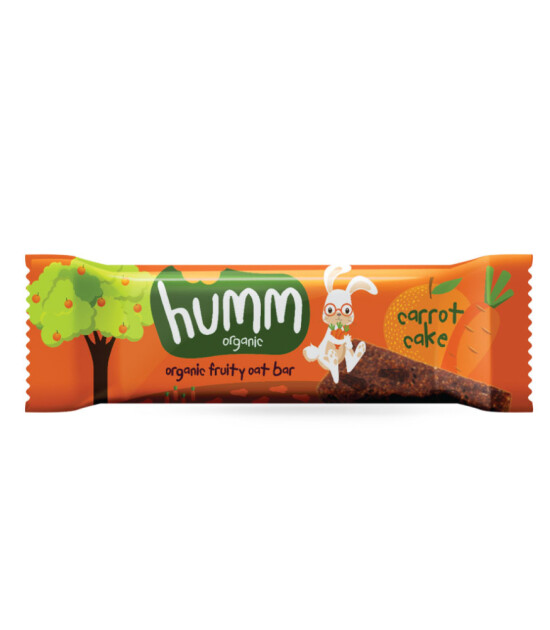 Humm Organic Portakallı Havuçlu Vegan Yulaf Bar