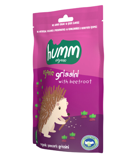 Humm Organic Pancarlı Vegan Grissini