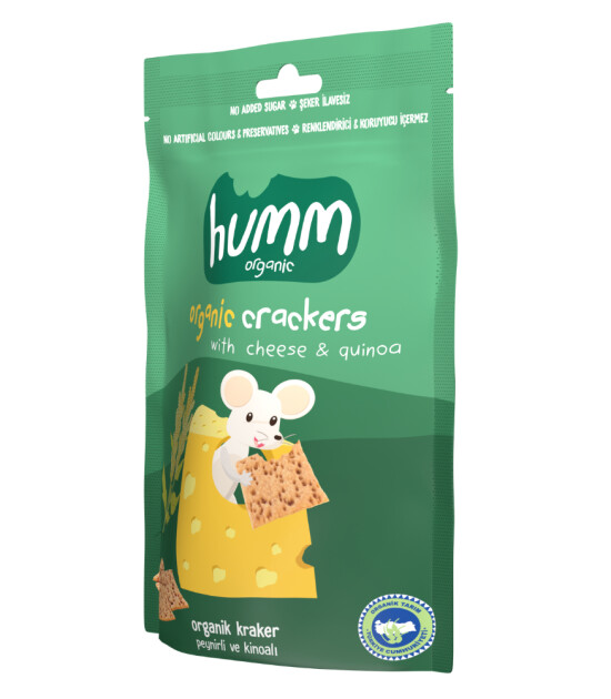 Humm Organic Peynirli Kinoalı Kraker