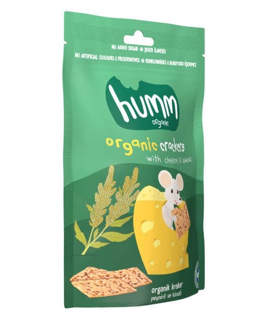 Humm Organic Peynirli Kinoalı Kraker