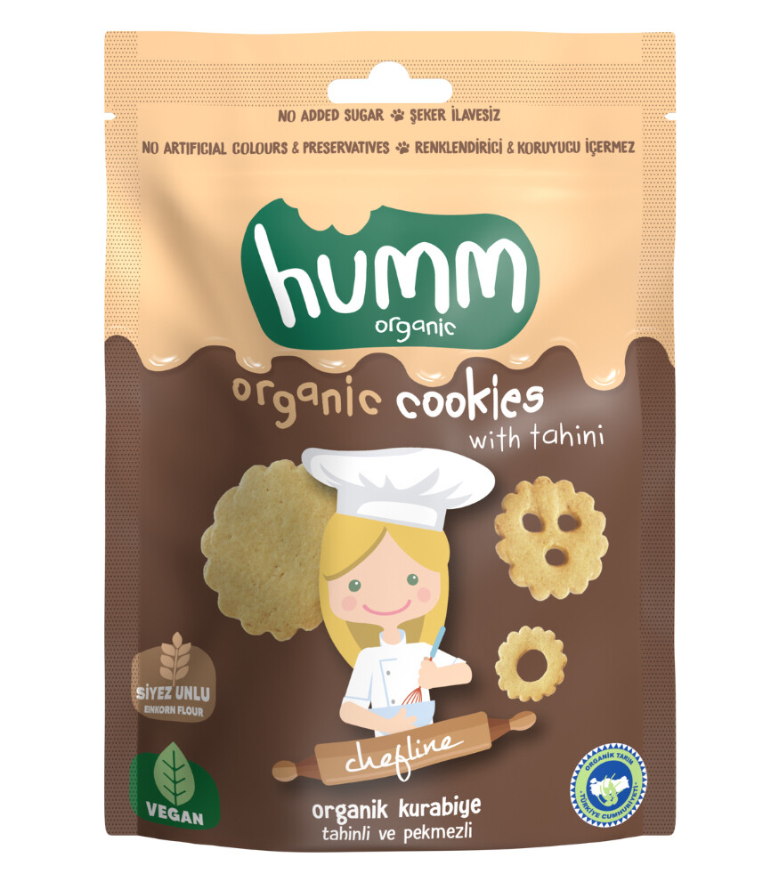 Humm Organic Tahin Pekmezli Vegan Kurabiye - Keyif Bebesi | Kids