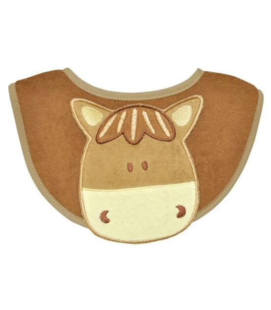 i Play Sevimli At Sızdırmaz &Ccedil;ift Kat Havlu Bebek &Ouml;nl&uuml;ğ&uuml;