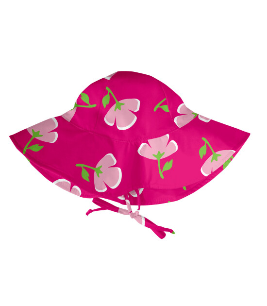 i Play UPF 50+ Güneş Korumalı Brim Floral Şapka
