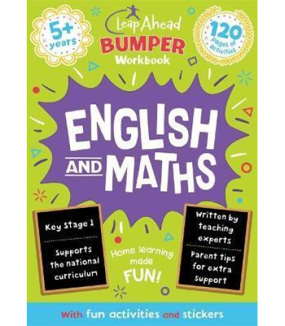Igloo Books Leap Ahead Bumper Workbook: 5+ Years English and Maths