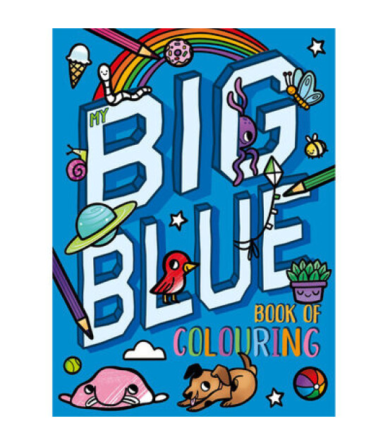 Igloo Books My Big Blue Book Of Colouring