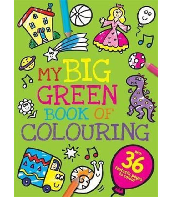 Igloo Books My Big Green Book of Colouring