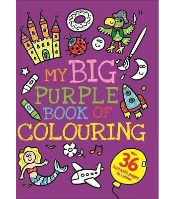 Igloo Books My Big Purple Book of Colouring