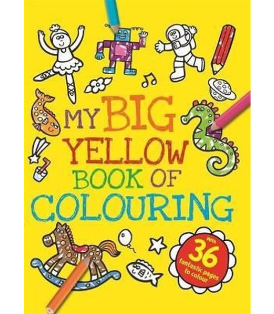 Igloo Books My Big Yellow Book of Colouring