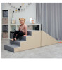 IGLU Yumuşak Kaydırak - Mega Fun // Beige-Grey