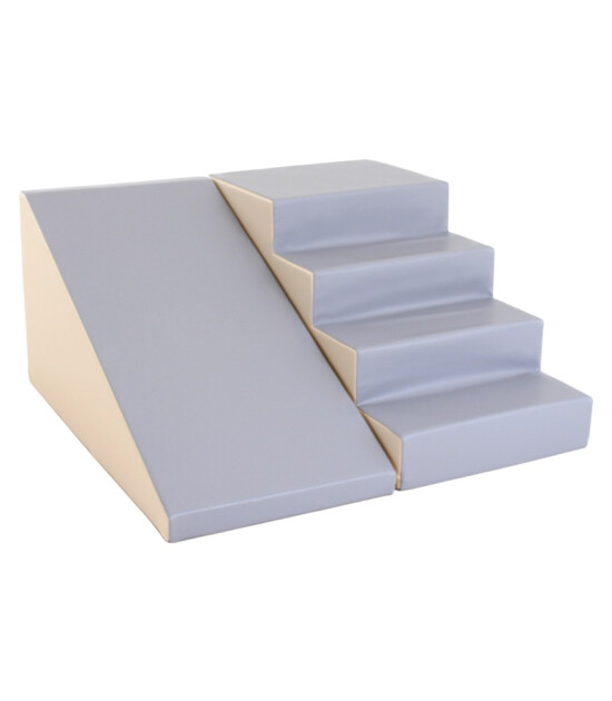 IGLU Yumuşak Kaydırak - Mega Fun // Beige-Grey