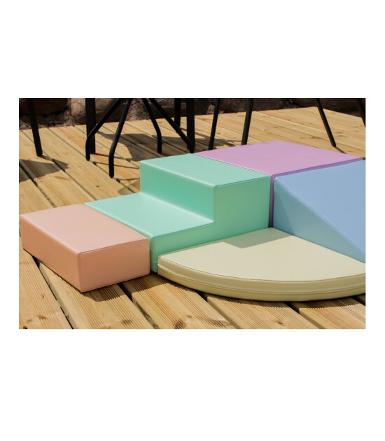 IGLU Yumuşak Aktivite ve Oyun Seti - Corner Climber // Pastel