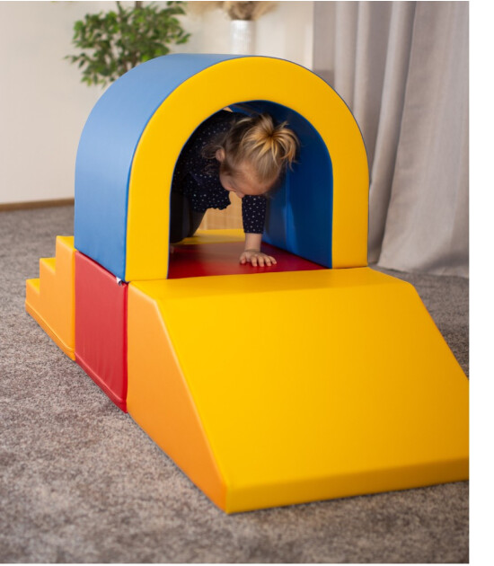 IGLU Yumuşak Aktivite ve Oyun Seti - Tunnel // Multi Color
