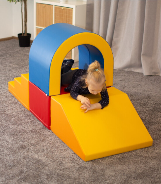 IGLU Yumuşak Aktivite ve Oyun Seti - Tunnel // Multi Color