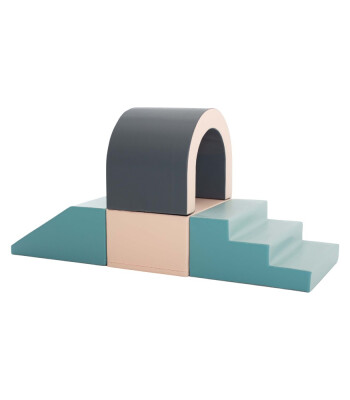 IGLU Yumuşak Aktivite ve Oyun Seti - Tunnel // Light Pastel