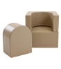 IGLU Yumuşak Blok Koltuk - Snoozy // Grey Beige