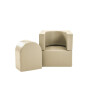 IGLU Yumuşak Blok Koltuk - Snoozy // Grey Beige