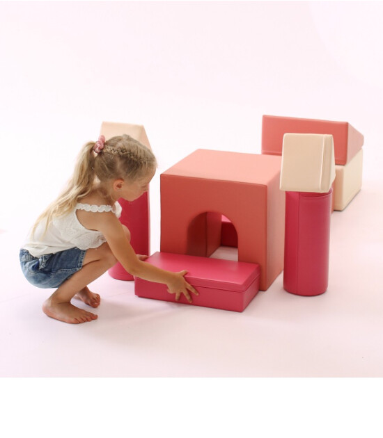 IGLU Yumuşak Aktivite ve Oyun Seti - Castle // Pink