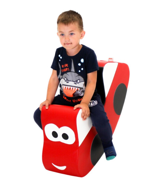 Iglu Sallanan Oyuncak Araba // Red