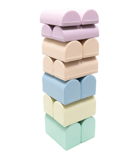 Iglu Yumuşak Aktivite ve Oyun Seti Motion (14 Adet) // Pastel