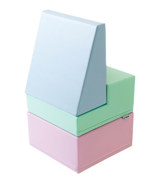 Iglu Yumuşak Aktivite ve Oyun Seti Mini Climbie // Pastel