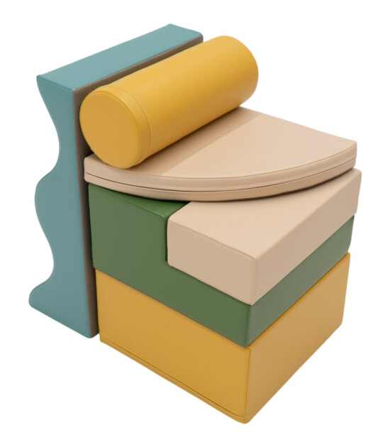 Iglu Yumuşak Aktivite ve Oyun Seti Explorer // Pastel Turquise