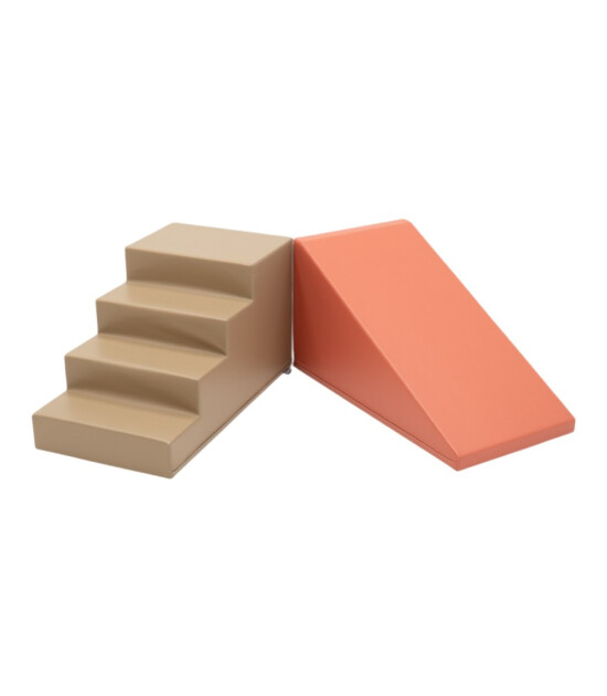 Iglu Yumuşak Kaydırak Mega Fun // Salmon - Beige