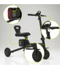 Igofor 3 Tekerlekli Katlanabilir Elektrikli Oturulabilir Scooter // Siyah