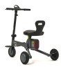 Igofor 3 Tekerlekli Katlanabilir Elektrikli Oturulabilir Scooter // Gri
