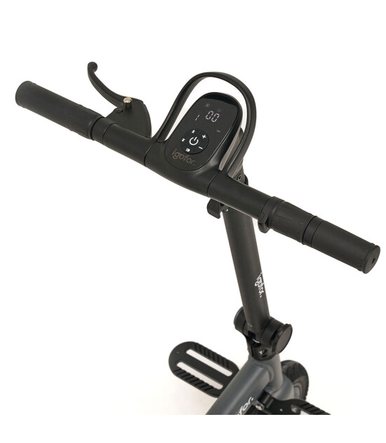 Igofor 3 Tekerlekli Katlanabilir Elektrikli Oturulabilir Scooter // Gri