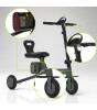 Igofor 3 Tekerlekli Katlanabilir Elektrikli Oturulabilir Scooter // Gri