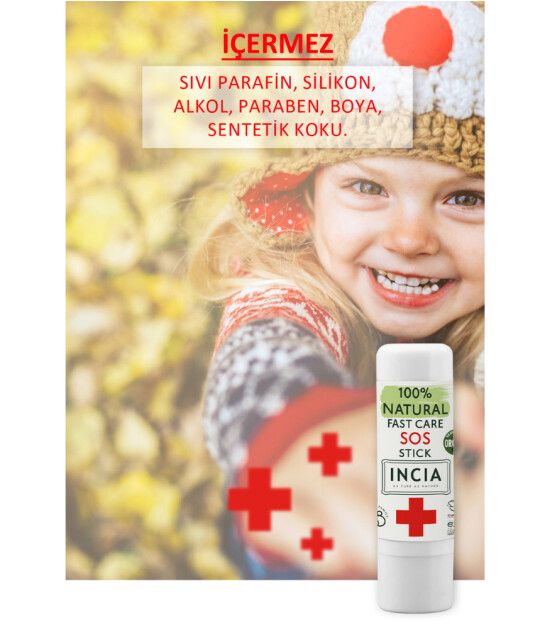 INCIA %100 Doğal SOS Stick
