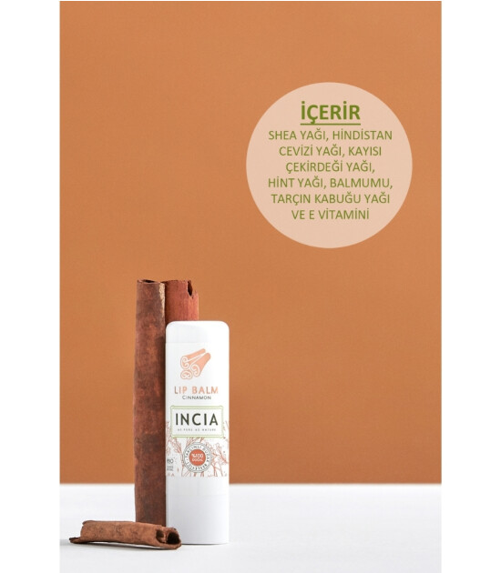 INCIA Kids Dudak Besleyici // Tarçın