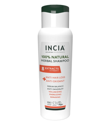 INCIA %100 Doğal Saç Dökülmesine Karşı Etkili Şampuan