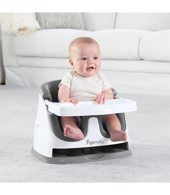 Ingenuity Baby Base Portatif Mama Sandalyesi // Slate