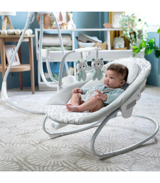 Ingenuity Simple Comfort 2 si 1 arada Dönenceli Salıncak ve Ev Tipi Ana Kucağı