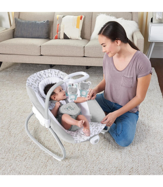 Ingenuity Simple Comfort 2 si 1 arada Dönenceli Salıncak ve Ev Tipi Ana Kucağı