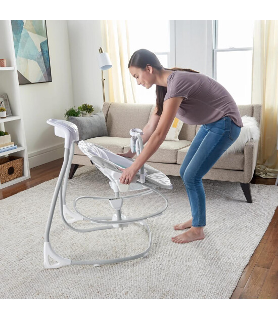 Ingenuity Simple Comfort 2 si 1 arada Dönenceli Salıncak ve Ev Tipi Ana Kucağı