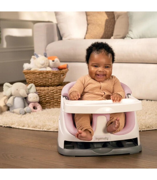 Ingenuity Baby Base Portatif Mama Sandalyesi // Peony