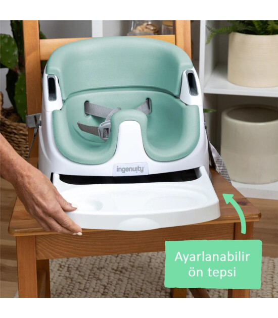 Ingenuity Baby Base Portatif Mama Sandalyesi // Mist