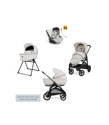 Inglesina Aptica XT Glam Bebek Arabası ve Darwin 4lü Set // Opal Ivory